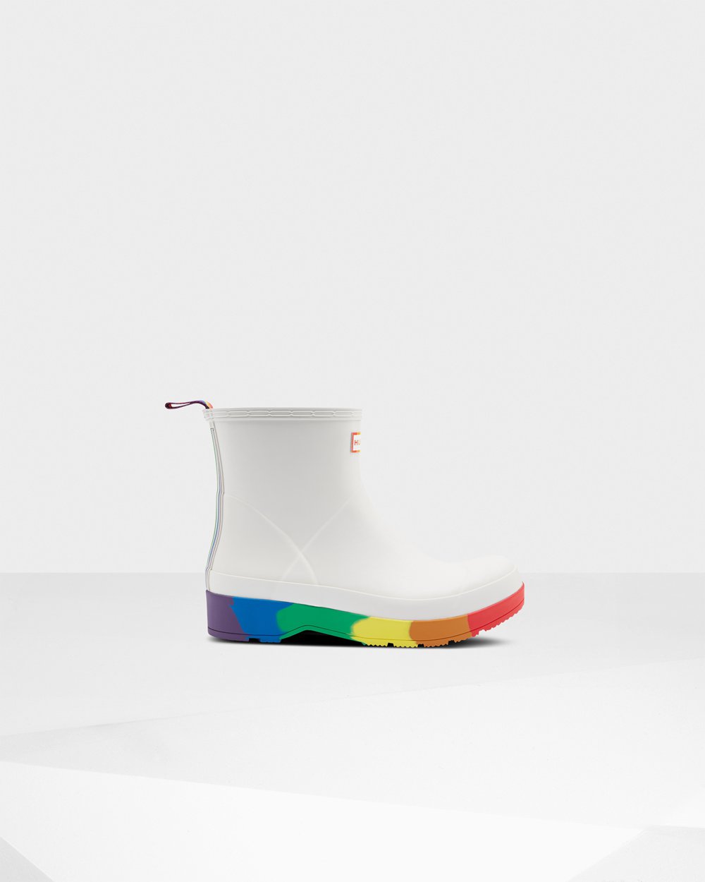 Hunter Hombre Original Pride Heeled Rain - Play Botas Blancas - 023-RPBZVE